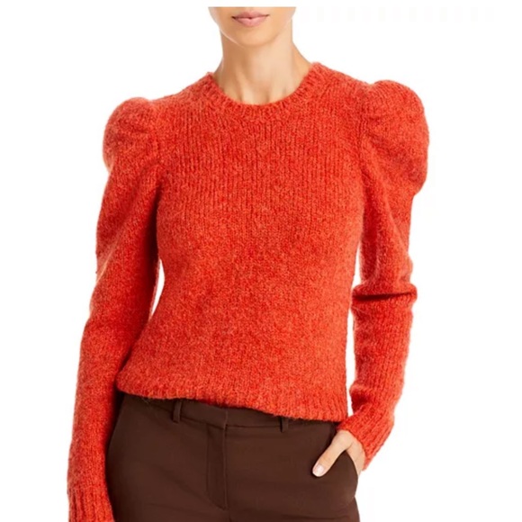 Derek Lam 10 Crosby Locken Puff Sleeve Sweater Size S - Picture 2 of 4